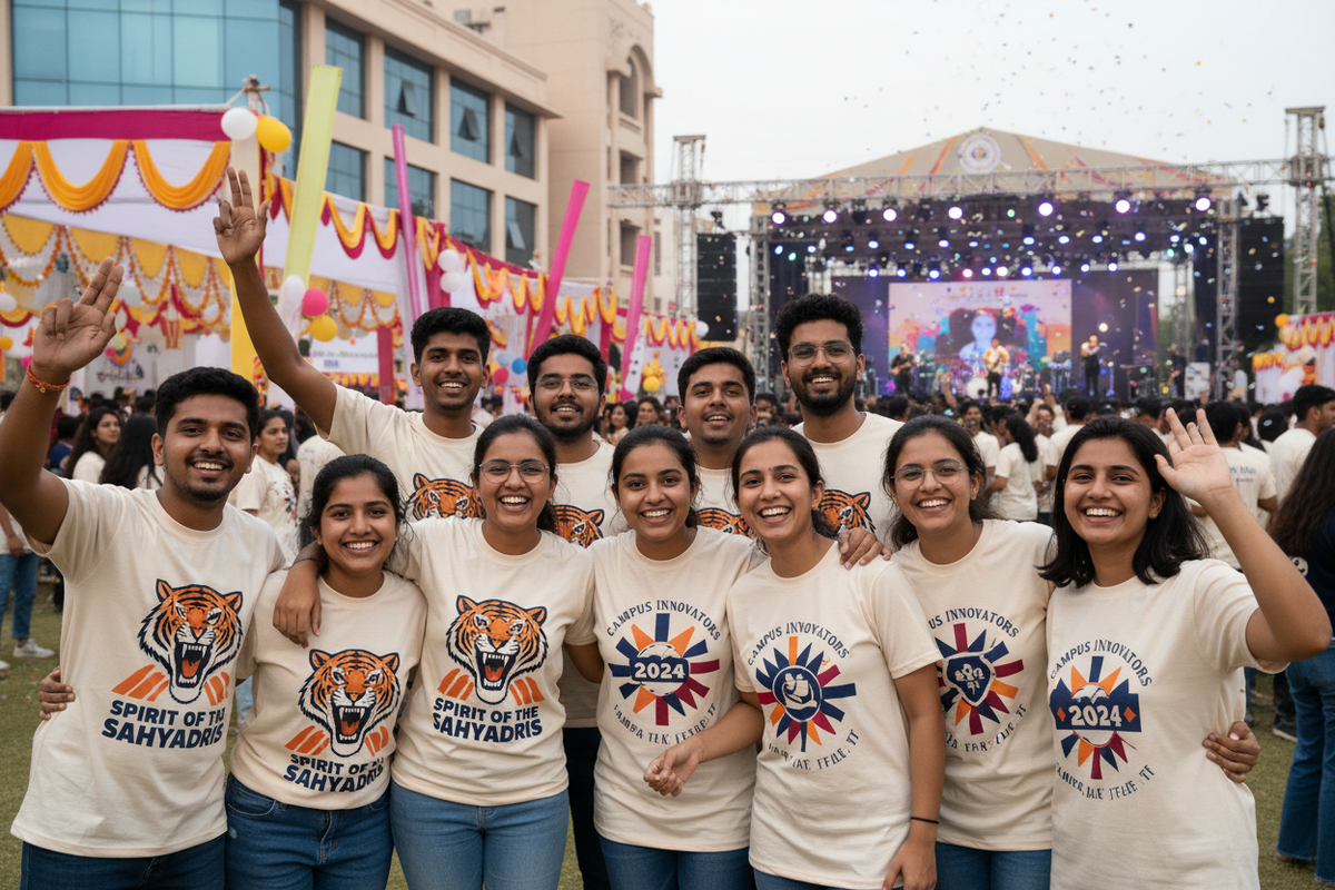 Custom T-Shirt Printing for College Events and Fests in India: 2026 Guide