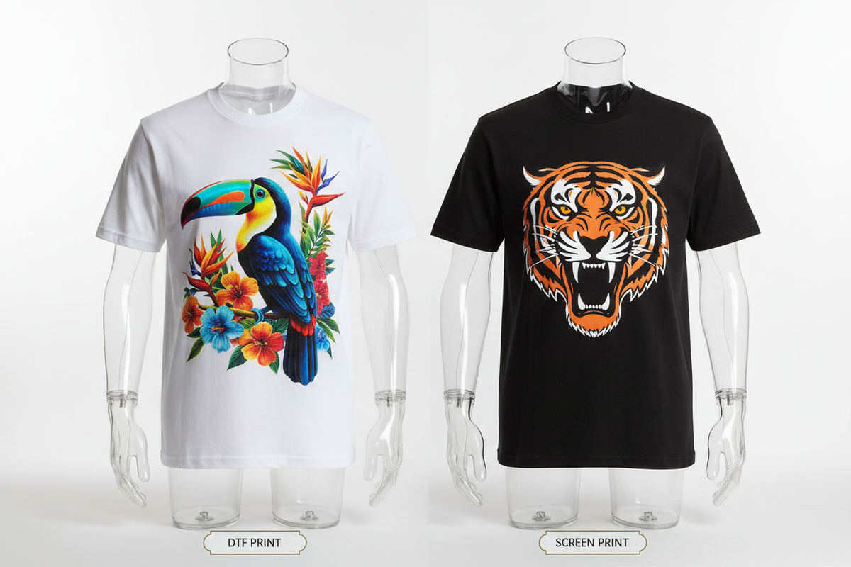 DTF Printing vs Screen Printing in India: Which is Better for Your Order?