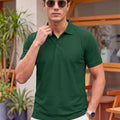 Men's Polo Collar T-Shirt — Green