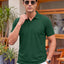 Men's Polo Collar T-Shirt — Green