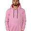 Men's Hooded Long Sleeves Sweatshirt — Pink