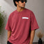 Men's Pure Cotton Pocket T-Shirt — Peach