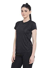 Women's Round Neck Dry Fit Gym Sports T-Shirt — Thumbnail 3
