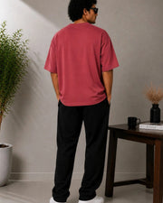 Men's Pure Cotton Pocket T-Shirt — Peach — Thumbnail 4