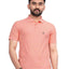 Men's Polo Collar Regular -Fit T-Shirt — Peach