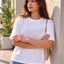 Women's Printed T-Shirt — White