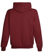 More & More Unisex Regular Cotton Fleece Hoodie — Maroon — Thumbnail 2
