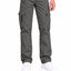 Men's Cotton Multi-Pocket Utility Cargo Pants — Dark Grey