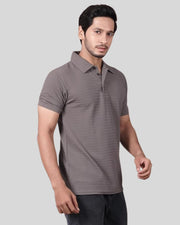 Men's Regular Fit Polo T-Shirt Half Sleeve Lightweight Polyester — Thumbnail 48