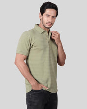 Men's Regular Fit Polo T-Shirt | Half Sleeve | Lightweight Polyester | Pista — Thumbnail 1