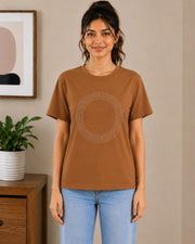 Women’s Casual Round Neck Rhinestone T-Shirt — Thumbnail 15