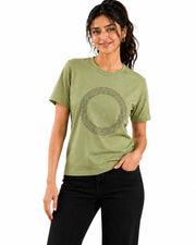 Women’s Casual Round Neck Rhinestone T-Shirt — Thumbnail 17