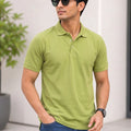 Men's Polo Collar T-Shirt — Green