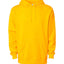 More & More Unisex Regular Cotton Fleece Hoodie — Yellow