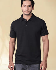 Men's Regular Fit Polo T-Shirt Half Sleeve Lightweight Polyester — Thumbnail 71