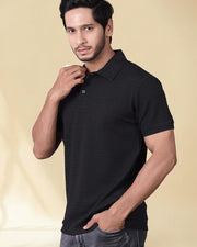 Men's Regular Fit Polo T-Shirt Half Sleeve Lightweight Polyester — Thumbnail 67