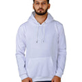 More & More Unisex Regular Cotton Fleece Hoodie — Aqua Blue