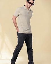 Men's Regular Fit Polo T-Shirt Half Sleeve Lightweight Polyester — Thumbnail 37