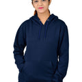 Women's Hooded Fleece Pullover Sweatshirt — Navy Blue