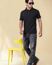 Men's Regular Fit Polo T-Shirt Half Sleeve Lightweight Polyester — Thumbnail 69