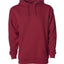 More & More Unisex Regular Cotton Fleece Hoodie — Maroon