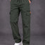 Men Regular Fit Dry Fit Training Cargos — Olive