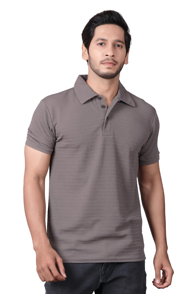 Men's Regular Fit Polo T-Shirt Half Sleeve Lightweight Polyester — Quality Craftsmanship Anatomy