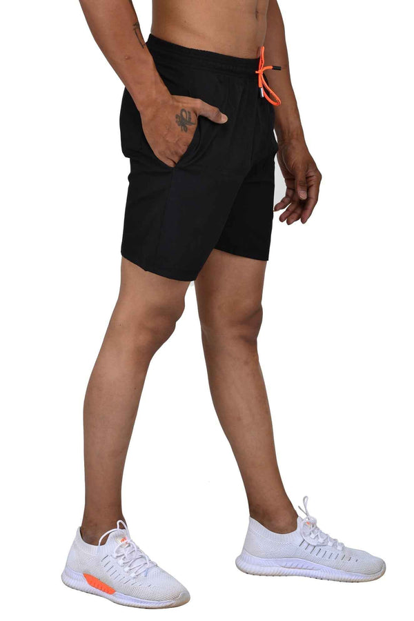 Men's Regular Boxer Shorts Angle View — Custom Printing Surat