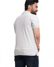 Men's Polo Collar T-Shirt — Grey — Thumbnail 5