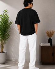 Men's Pure Cotton Pocket T-Shirt — Black — Thumbnail 4