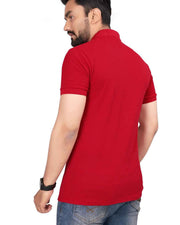 Lacosta Polo T-Shirt for Men Red — Thumbnail 6