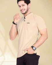 Mandarin Collar Tshirt for Men Chiku — Thumbnail 5