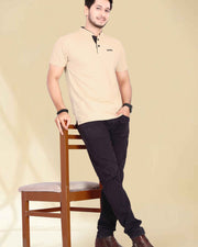 Mandarin Collar Tshirt for Men Chiku — Thumbnail 3