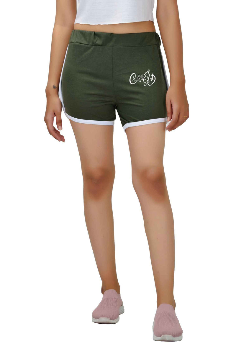 Womens or Girls Cotton Country Girl Shorts — Quality Craftsmanship Anatomy