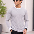 Men's Striped T-Shirt — Black