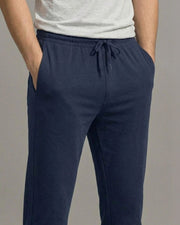 Men Regular Fit Rapid-Dry Training Track Pants — Navy Blue — Thumbnail 6