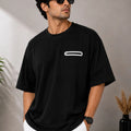 Men's Pure Cotton Pocket T-Shirt — Black