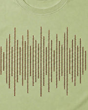 Women's Printed Pure Cotton Round Neck T-Shirt — Green — Thumbnail 3
