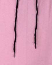 Men's Hooded Long Sleeves Sweatshirt — Pink — Thumbnail 2