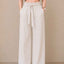 Women Comfort Easy Wash Trousers — Off White