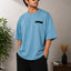 Men's Pure Cotton Pocket T-Shirt — Turquoise Blue