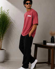 Men's Pure Cotton Pocket T-Shirt — Peach — Thumbnail 3