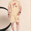Men's Cotton Printed Night Suit Set of Top & Shorts — Chiku
