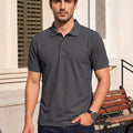 Men's Polo Collar T-Shirt — Grey
