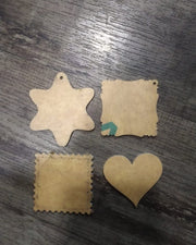 Custom Printed Romantic Heart Shaped Acrylic Keychain | Direct Factory Rate — Tshirt Factory India — Thumbnail 3