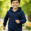 Kids Unisex 100% Cotton Printed Night Suit & Pyjama Set — Navy Blue